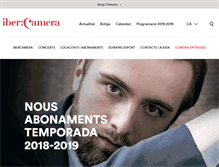 Tablet Screenshot of ibercamera.com